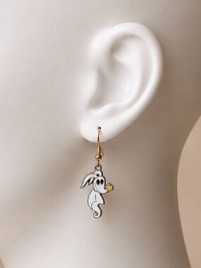 NEW - Handmade - ZERO The Nightmare Before Christmas Dog - 925 - silver 925